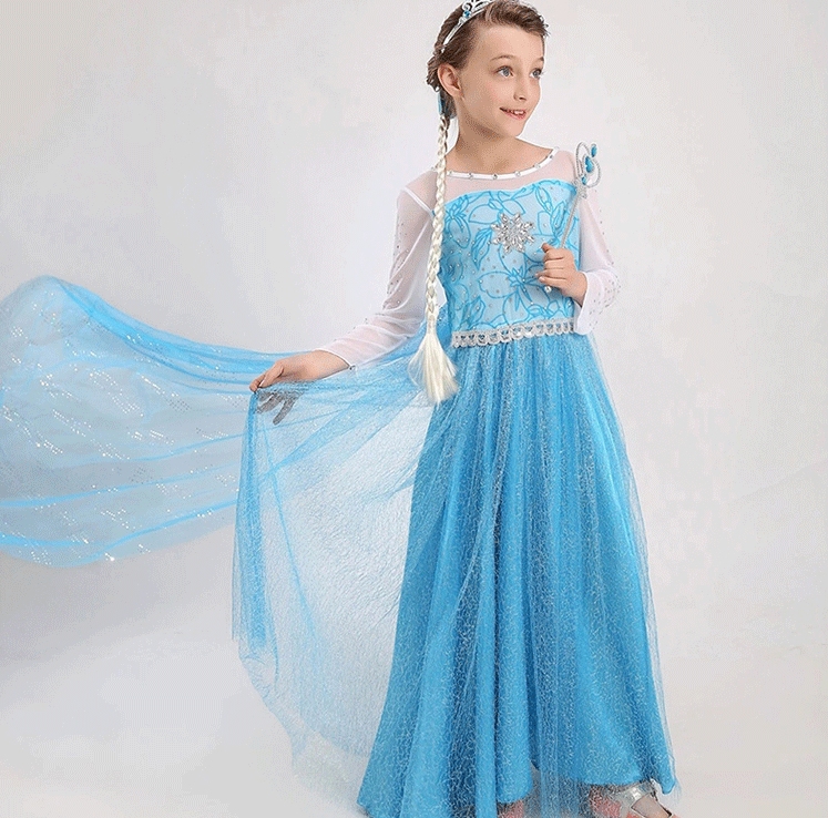 New Children's Skirt Frozen Princess Skirt