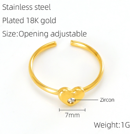 14K Gold Floral Ring