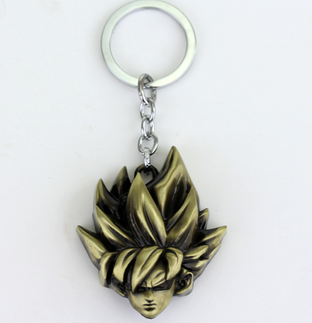 Super Saiyan Keychain Detail