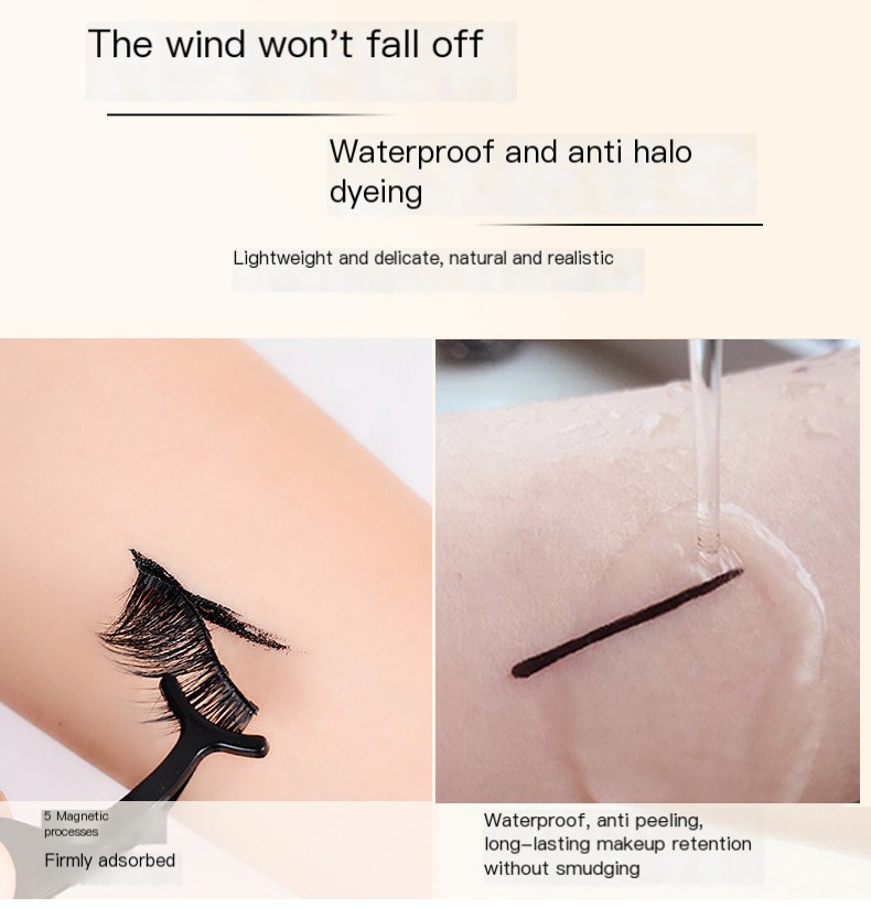 Magnetic Eyeliner and Eyelashes Set 6