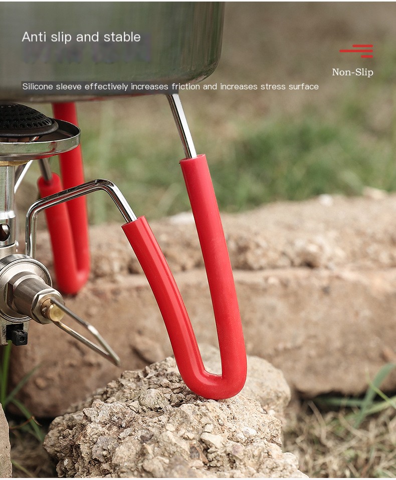 Camping Stove with Silicone Cover
