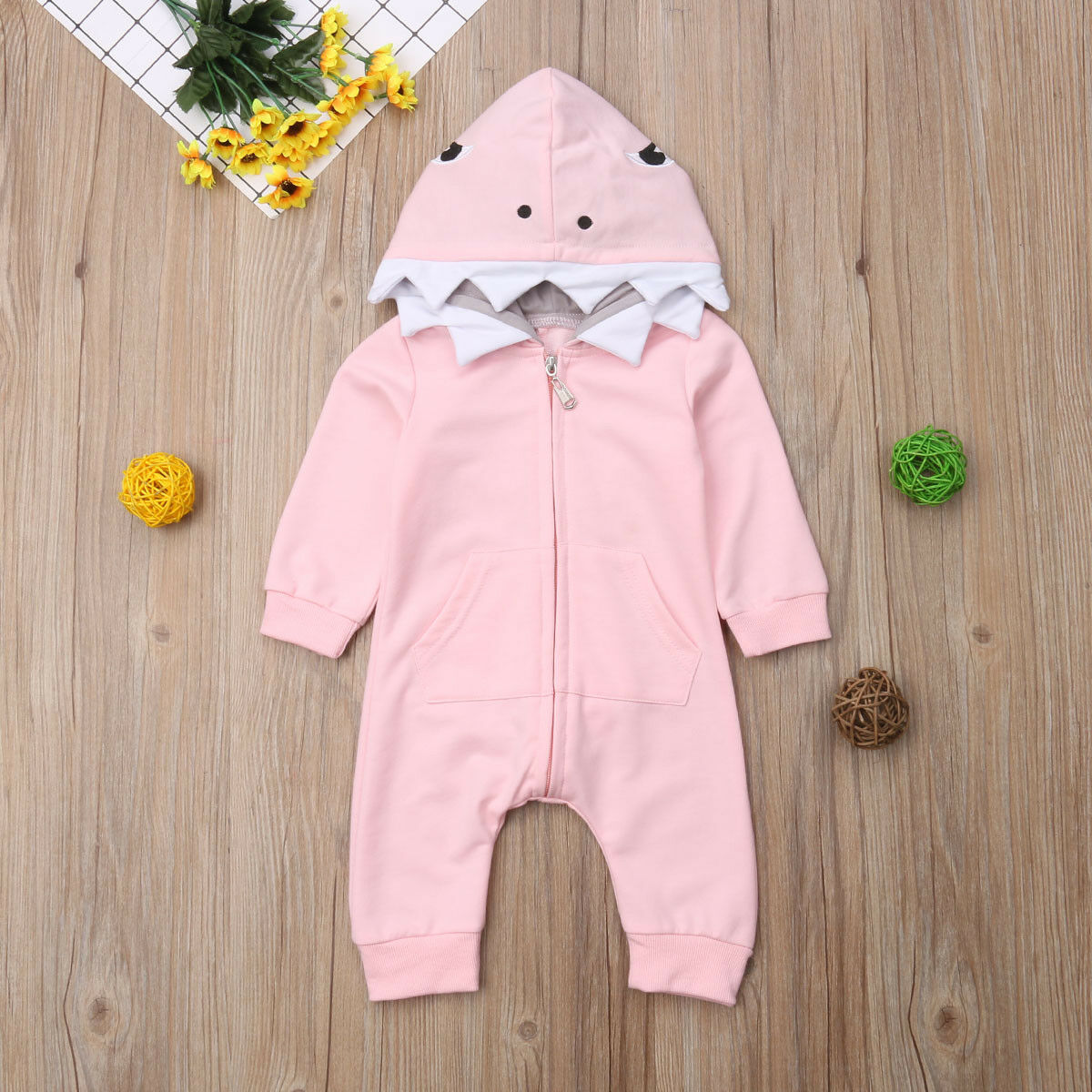 Cartoon Shark Onesie 2