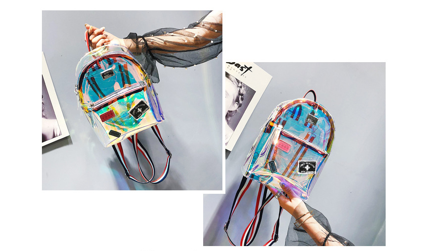 Transparent Jelly Mini Backpack 4