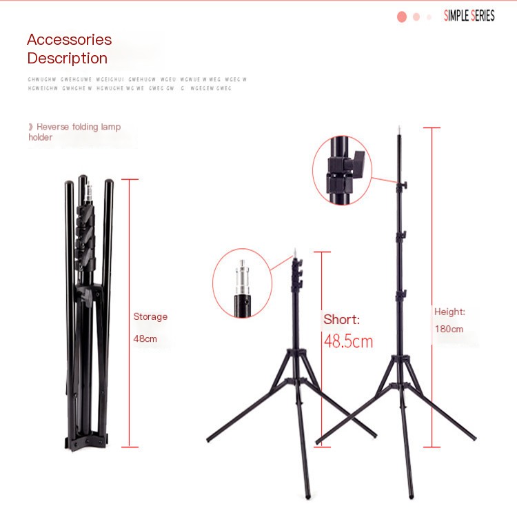Light Stand in Use