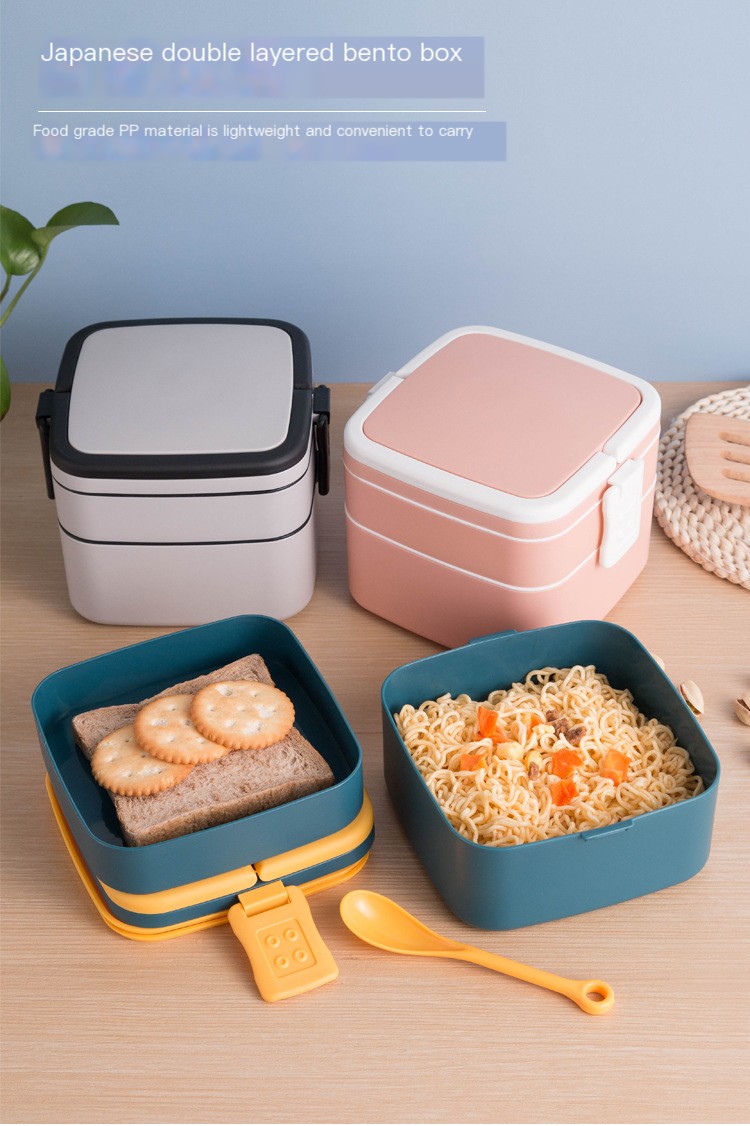 Double-Layer Lunch Box