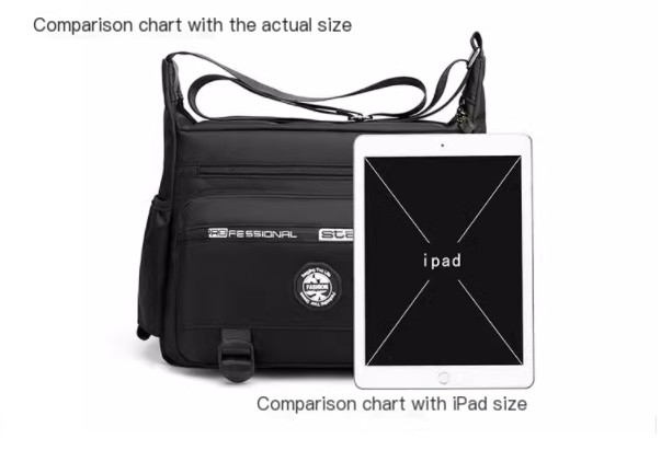 Men's Fashion Casual Crossbody Bag - Blue
