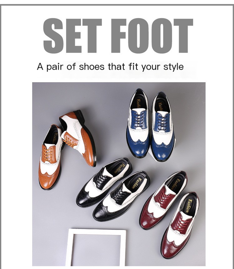 Salvator Brogue Dress Shoe 4