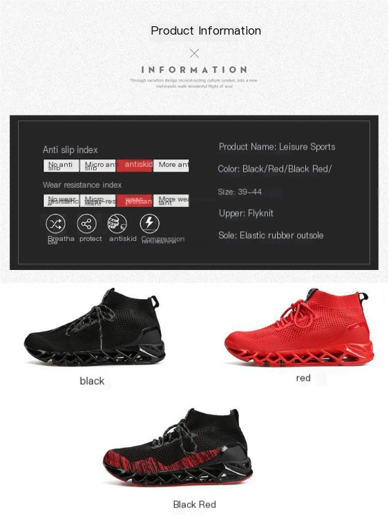 Men's Flyknit Mesh Sneakers Image 1