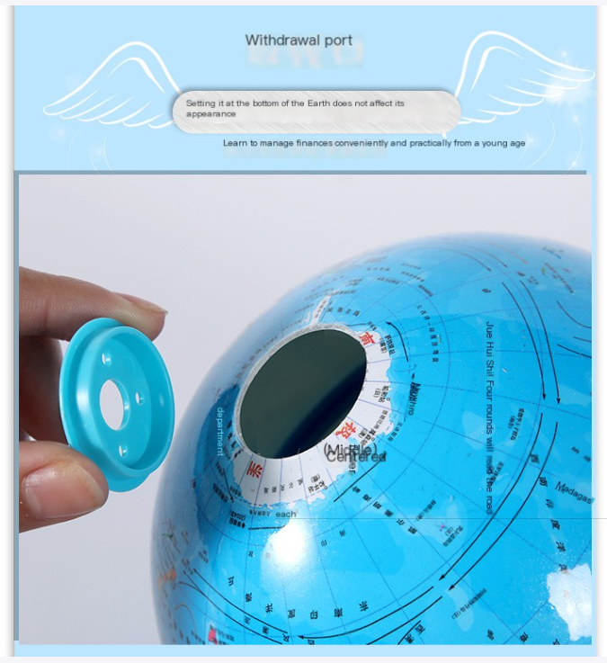 Globe Piggy Bank 5