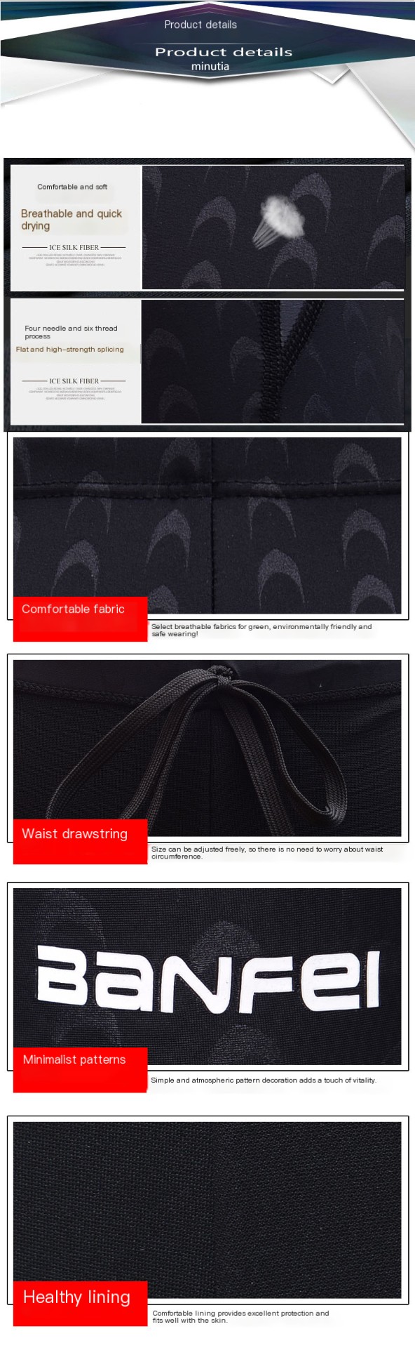 Men's Flats Spa Swim Trunks - Image 4