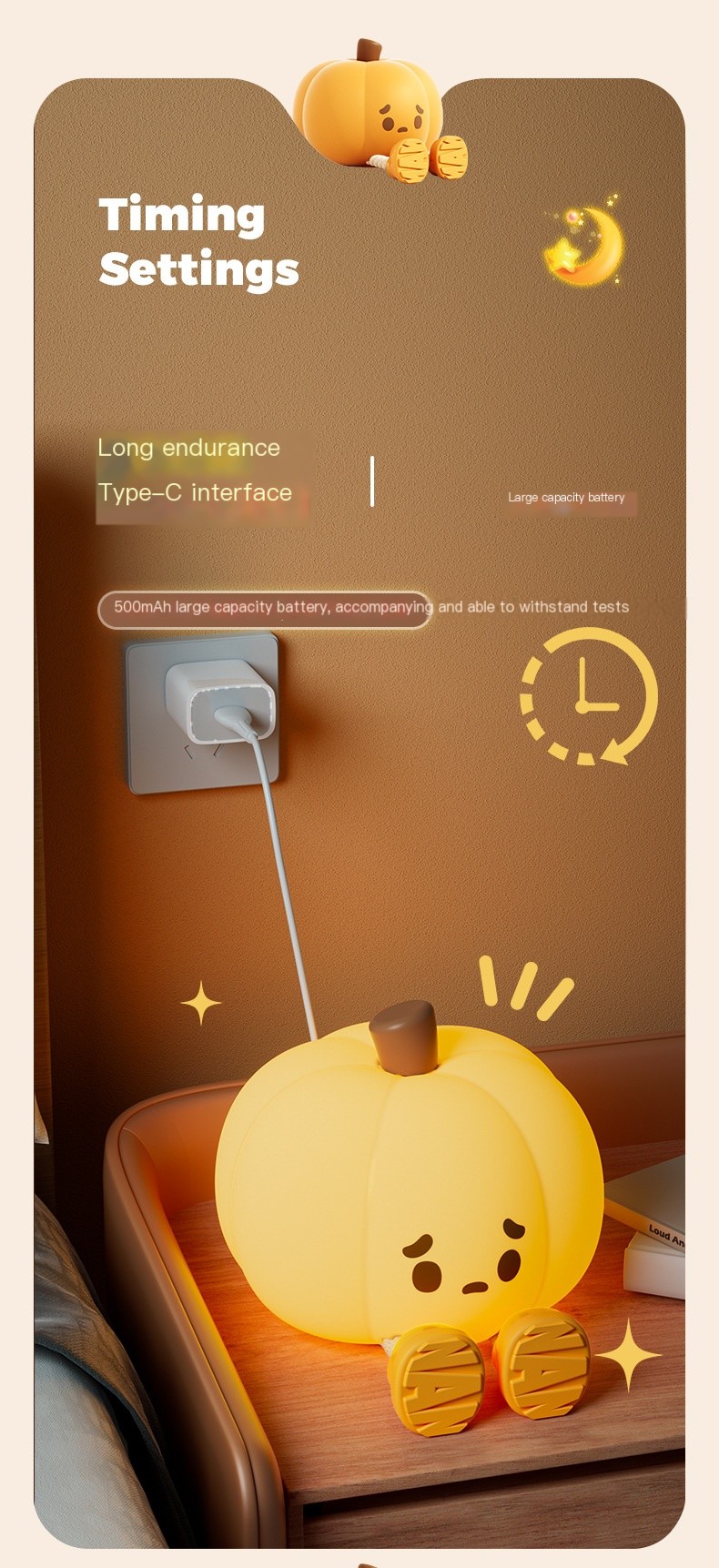 Halloween Pumpkin Night Light 8