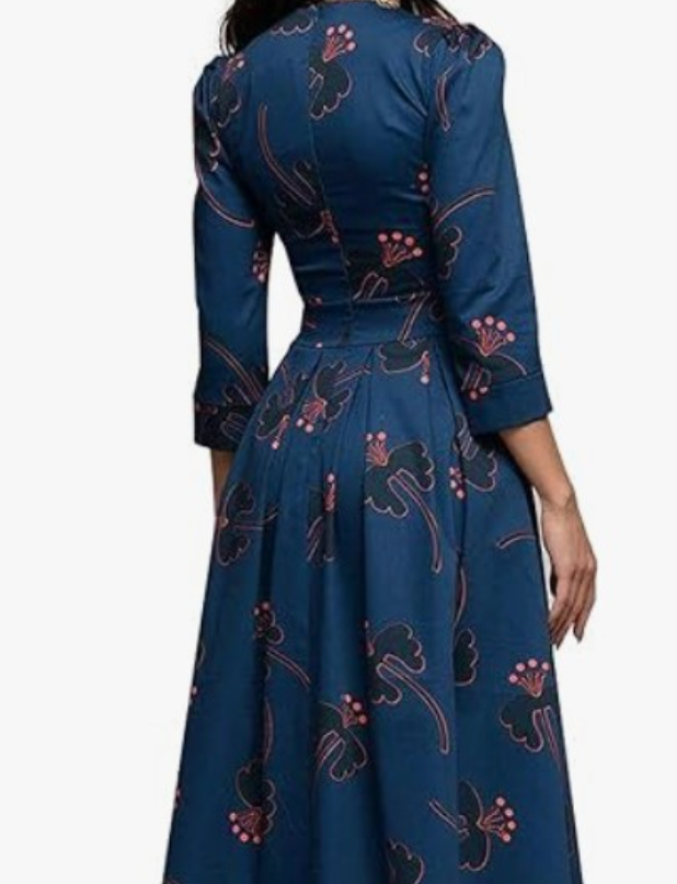 Polka Dot Long Sleeve Dress 2