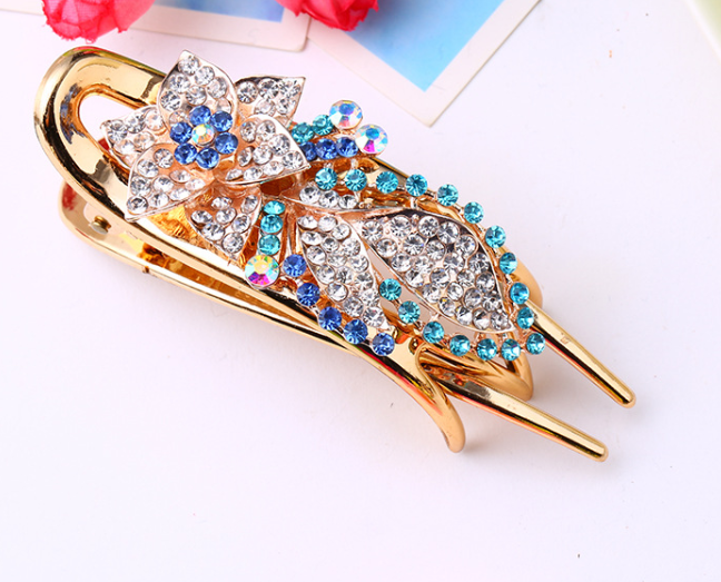 Alloy Diamond Hair Clip 3