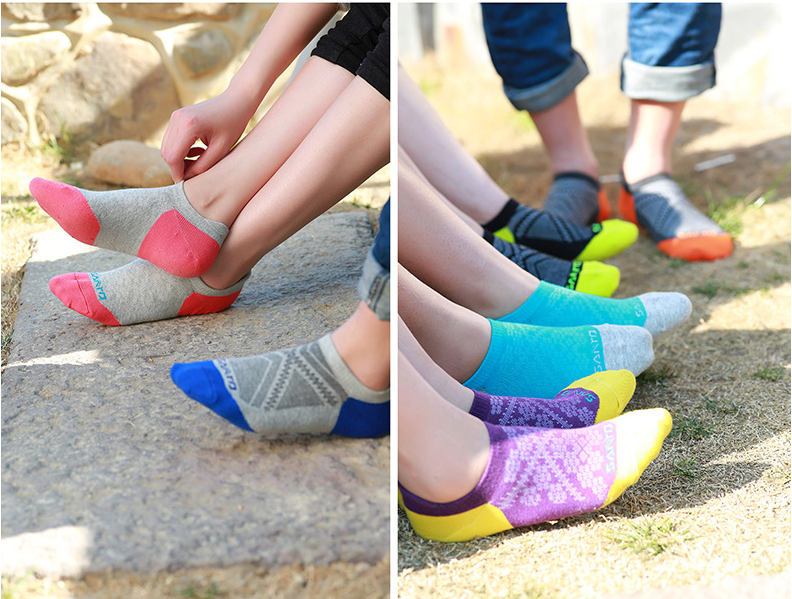 Summer Mesh Socks Blue