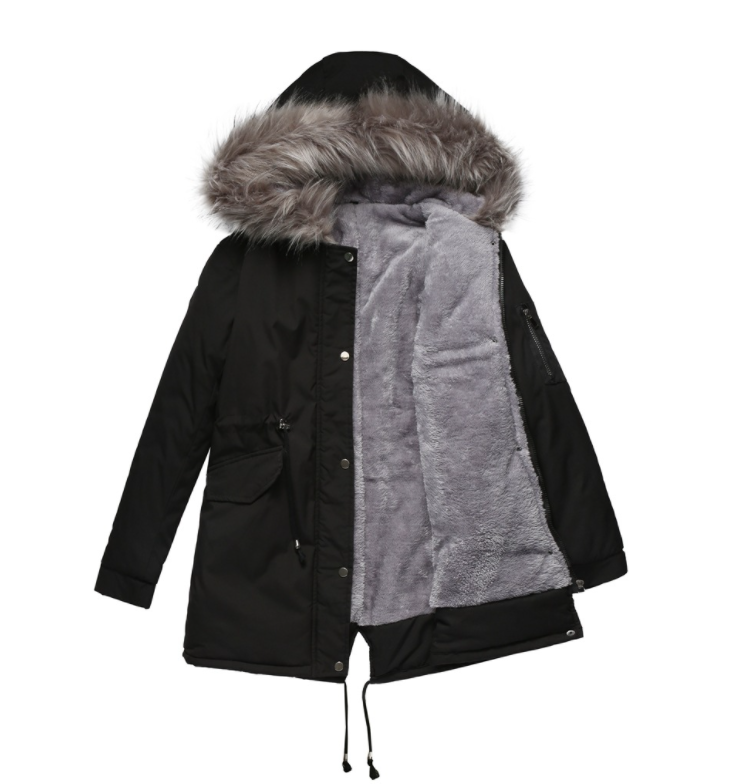 Hooded Cotton Coat 7