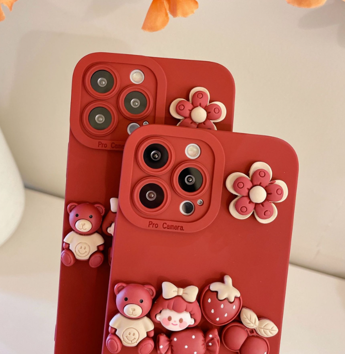 Cartoon New Year Doll Case 2