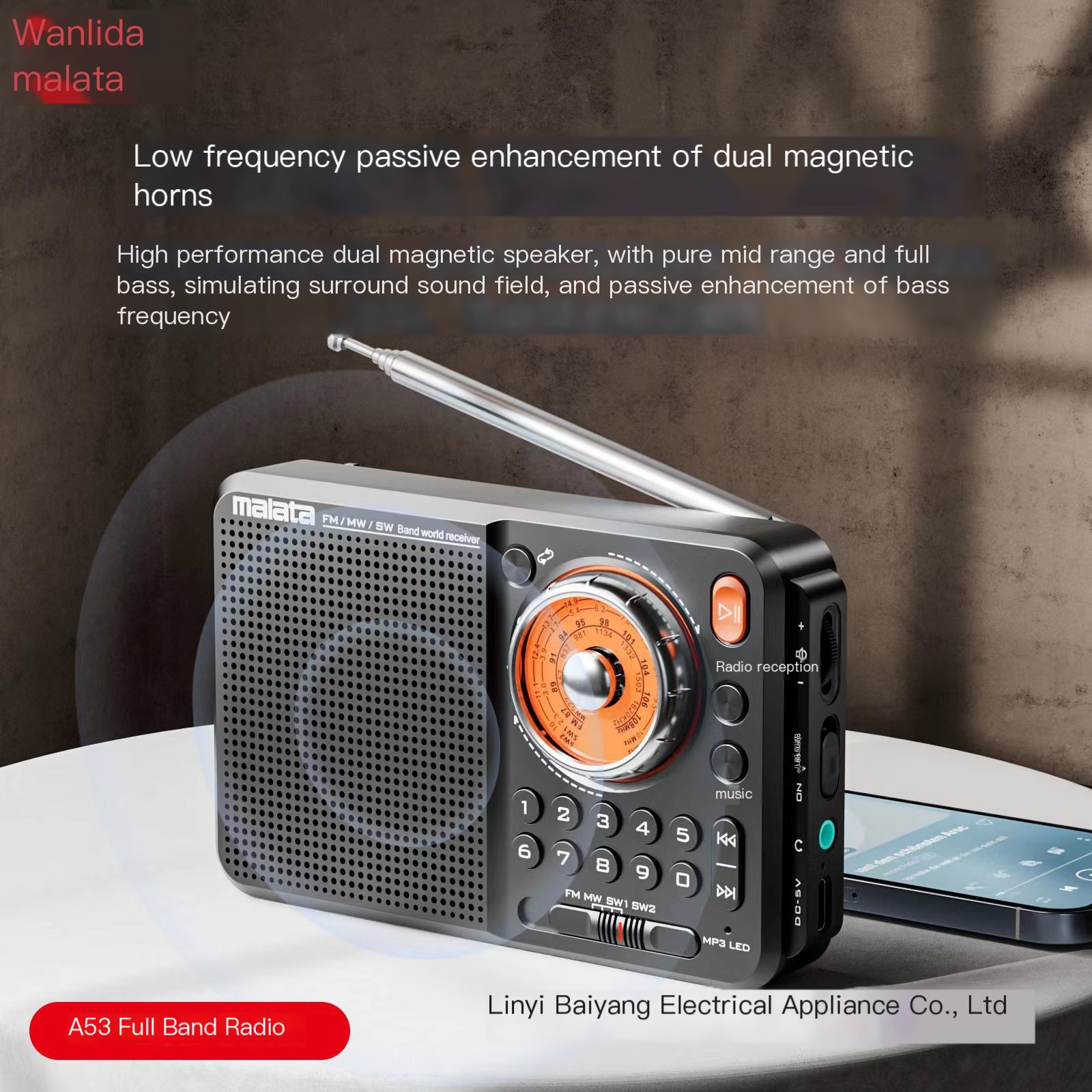 Manlida A53 Features