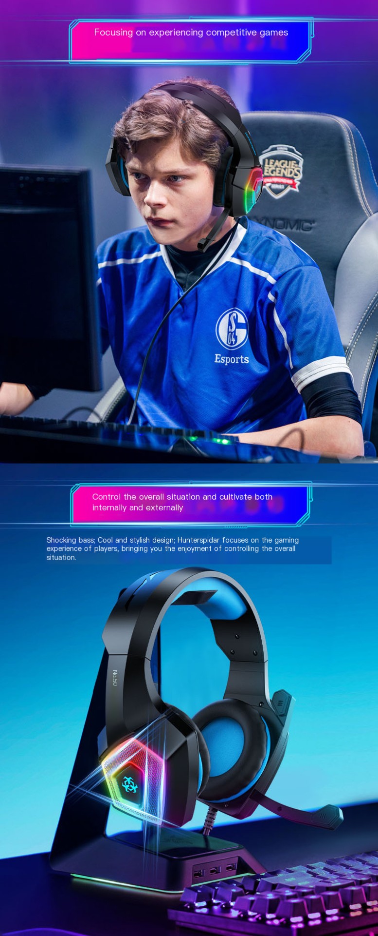 HUNTERSPIDER V1 Headset 12