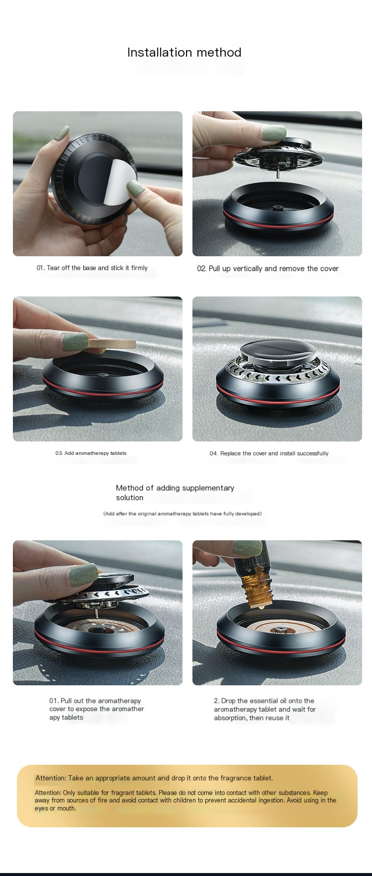 Car Aromatherapy Diffuser Image 6