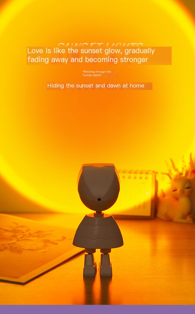 Sunset Astronaut Light