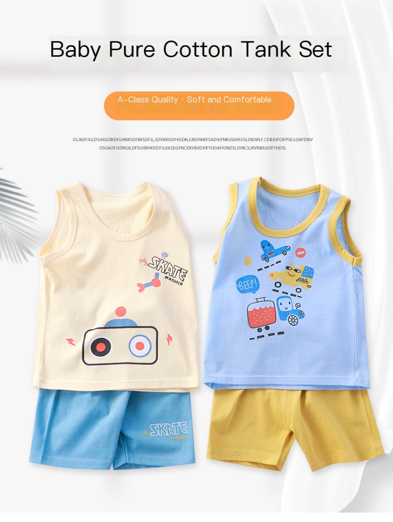 Ensemble de 4 gilets pour enfants