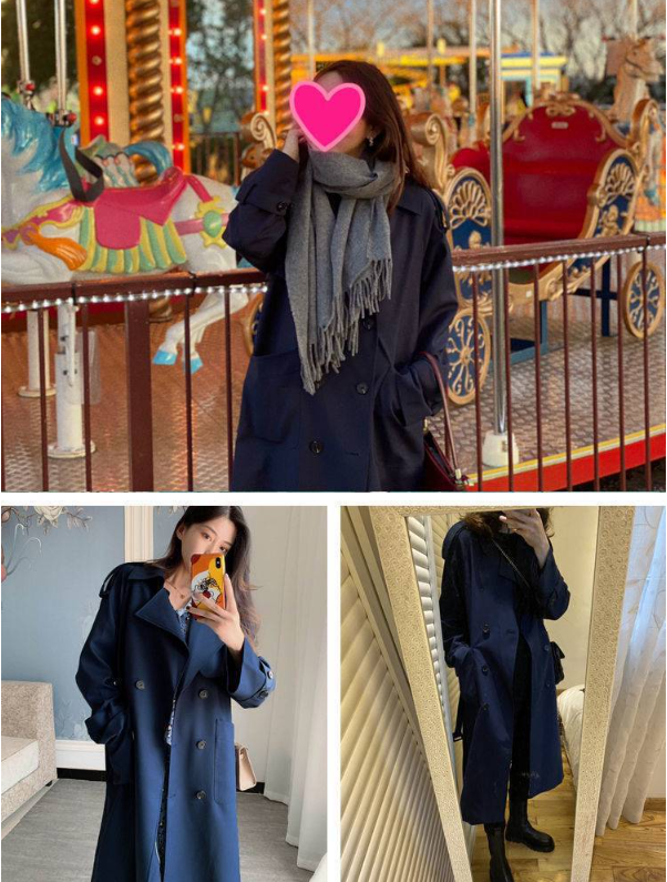 Mid-length Trench Coat Image 6