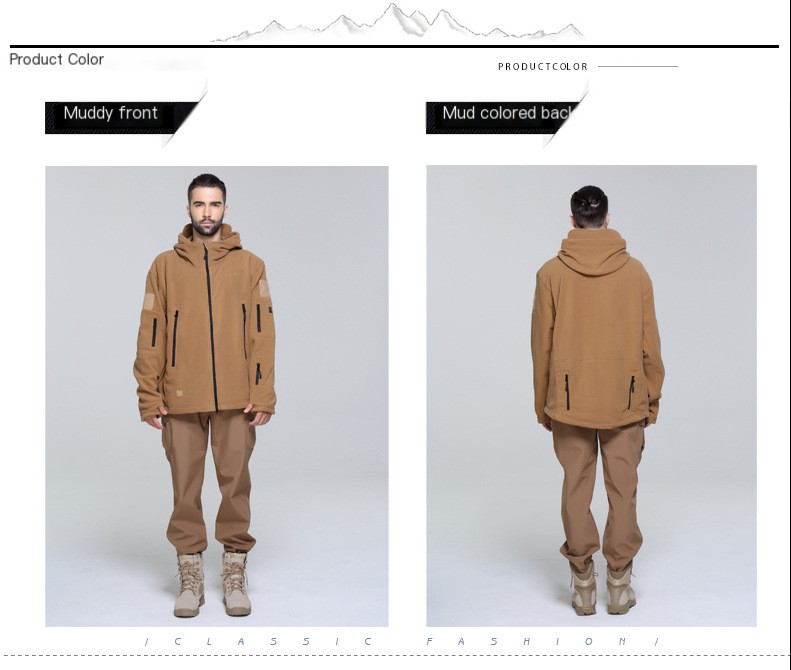 Men's Tactical Military Winter Coat