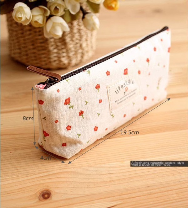 Cartoon Cute Student Stationery Storage Bag