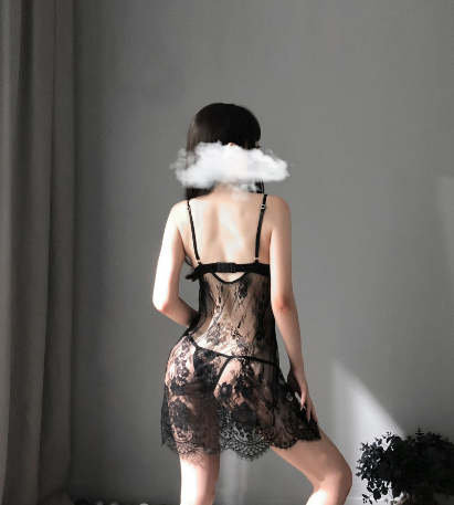 White Transparent Nightgown