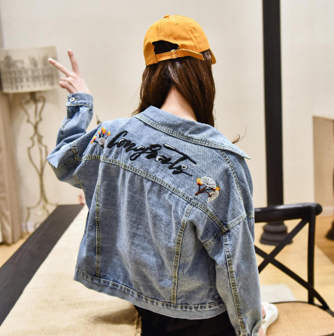 Denim Jacket Back View