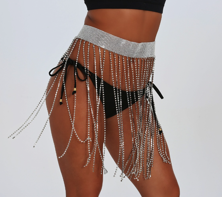 Close-up of Rhinestone Detail