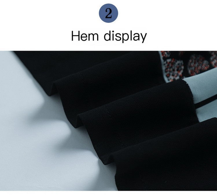 2023 Summer new short sleeve middle-aged and elderly suit female mother's wear plus size high waist cropped wide leg pants two-piece suit fashion