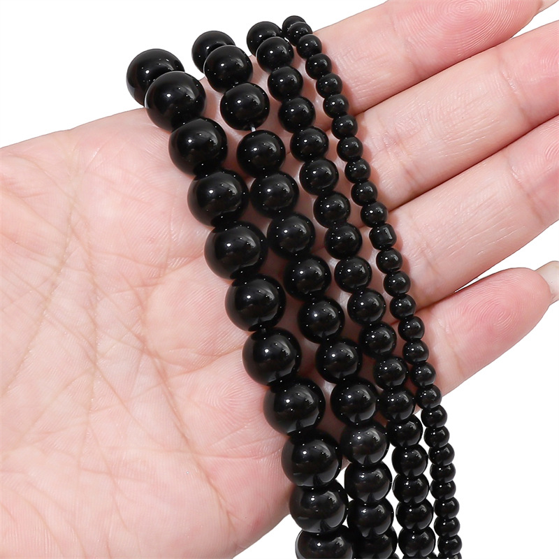 Natural Stone Haematite 4mm Bead Bracelet