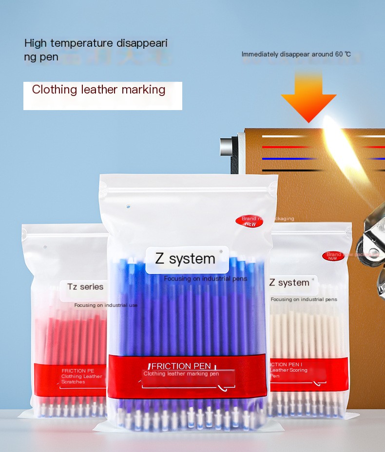 Disappearing pen details