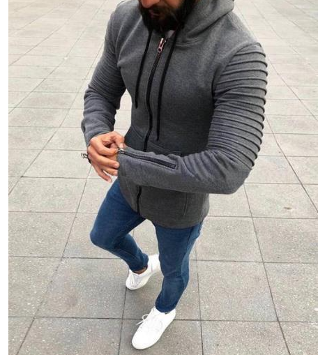 Men's Hooded Sweatshirt - Image 5