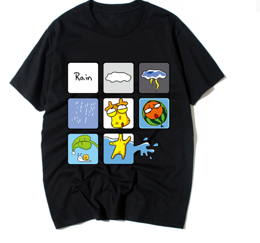 Cotton Half Sleeved Summer Suit Middle School Children's Loose Jacket Boys' Wear image