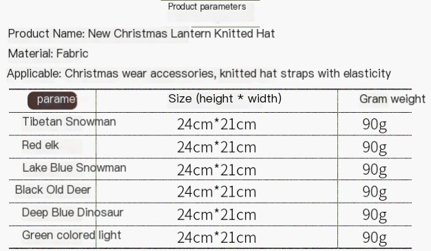 Snowman and Reindeer Christmas Hat 1