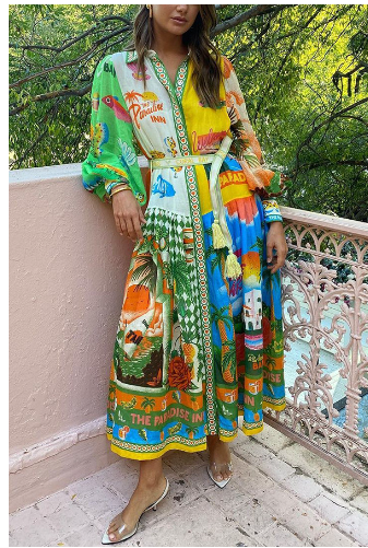 Lucille Chevalier Beach Dress