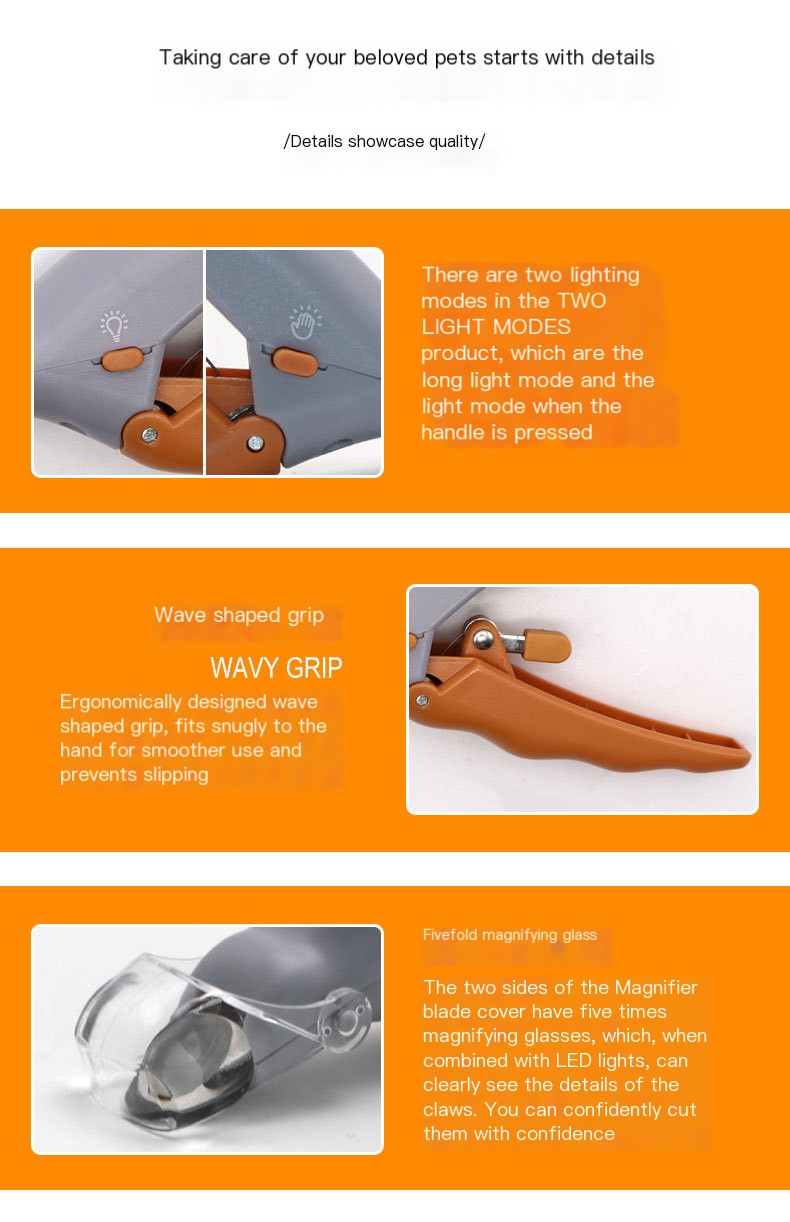 LED Pet Nail Clipper 2