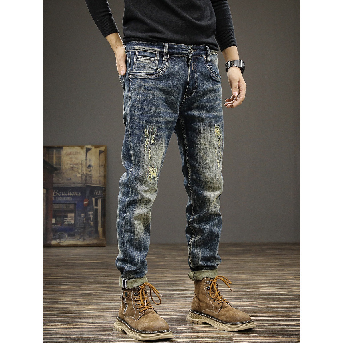 Distressed Jeans Style 5