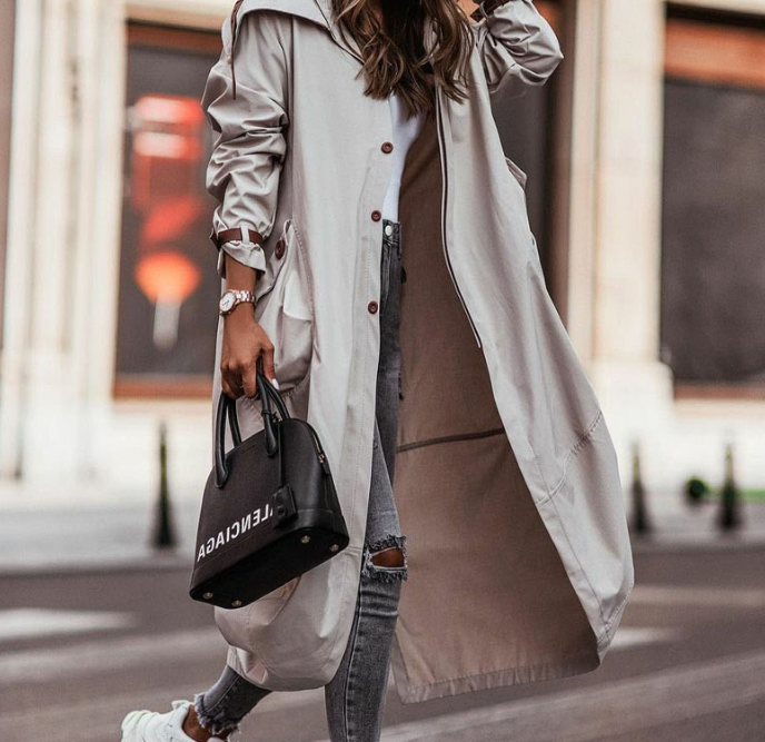 Women's Trench Coat Image 5