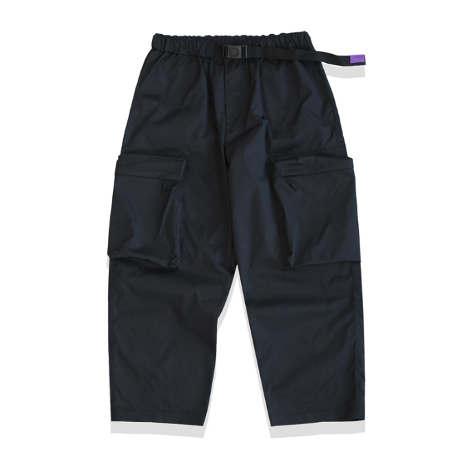 Tighten Waist Multi-Pocket Trousers Image 2