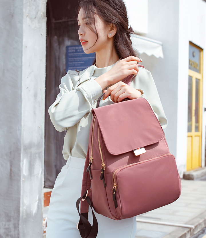 Mommy Backpack - Rose Pink