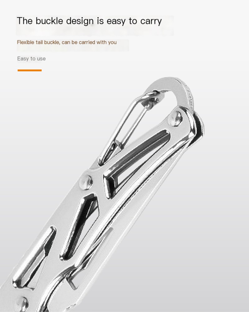 Mini Folding Key Knife - Yellow