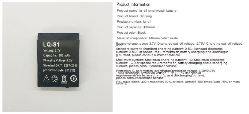 Smartwatch Battery