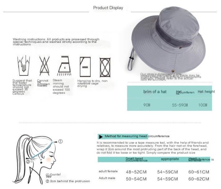 Camouflage Bucket Hat - Image 1