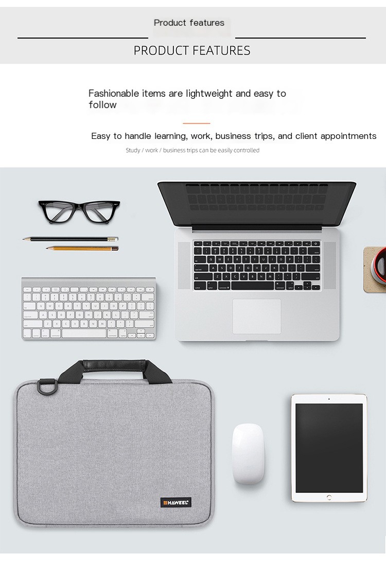 Multifunctional Laptop Bag - Navy Blue