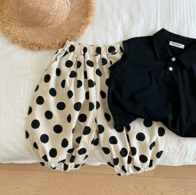 Children's wear children 2020 summer new size point shorts in the children's little girl casual loose pants