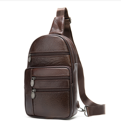 Leather Chest Bag Details