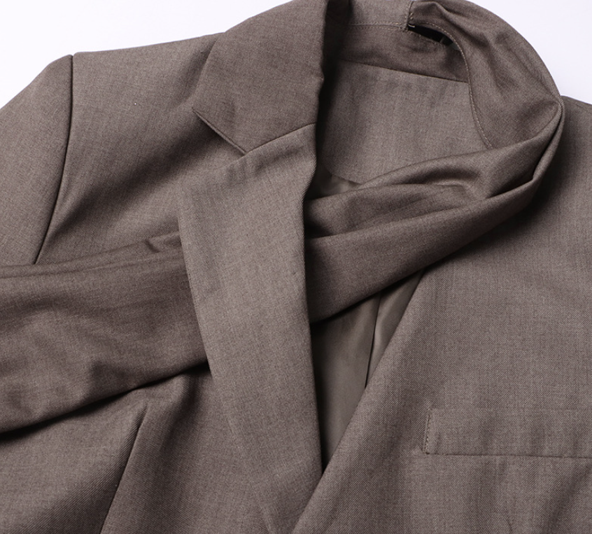 Long Collar Blazer